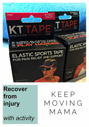 Proactive recovery from injury -keep moving mama
