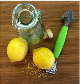 Homemade Lemon extract